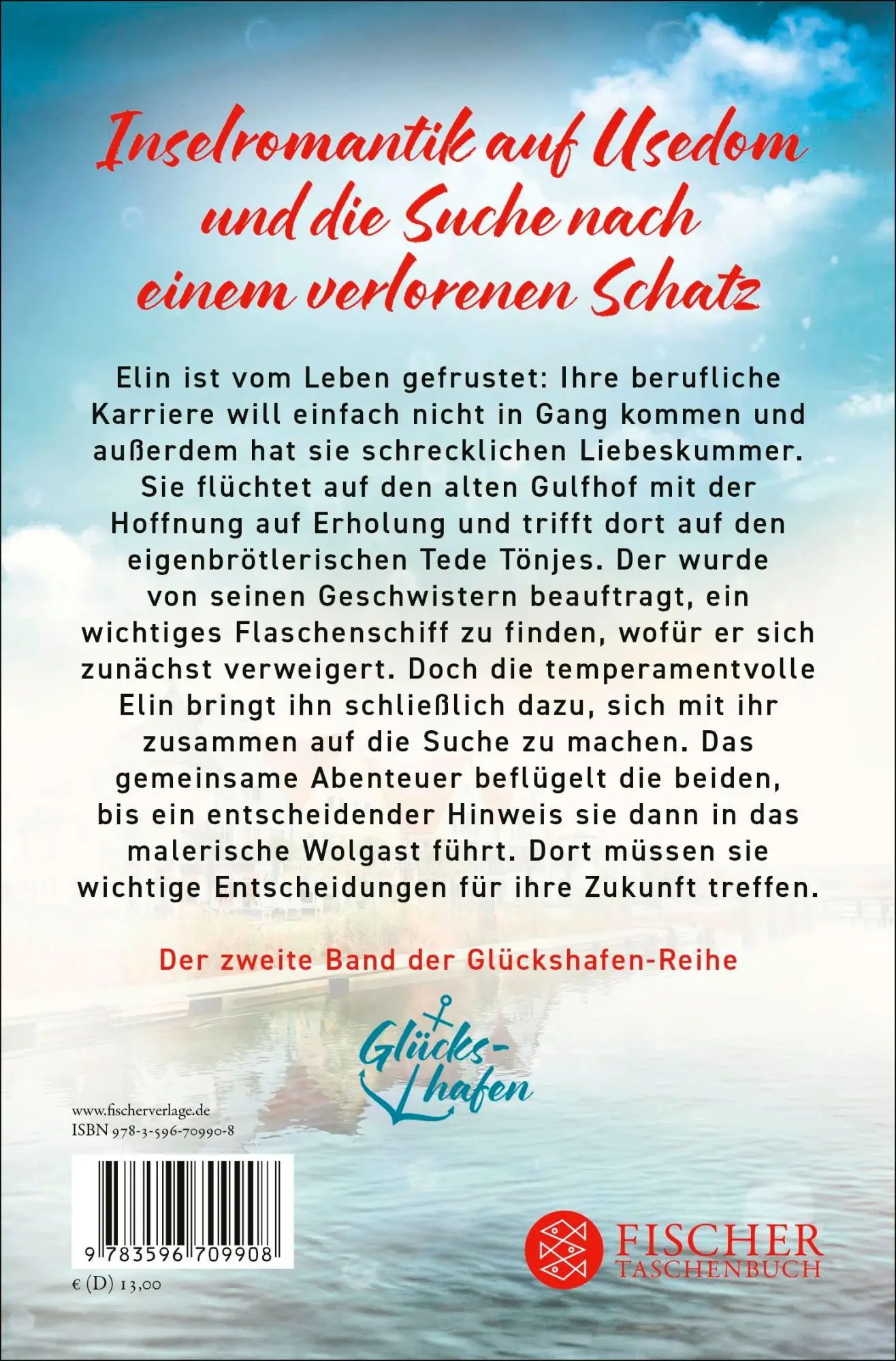 Rückseite: 9783596709908 | Wolkenschiffe tragen dich | Wellness für die Seele auf Usedom | Koelle