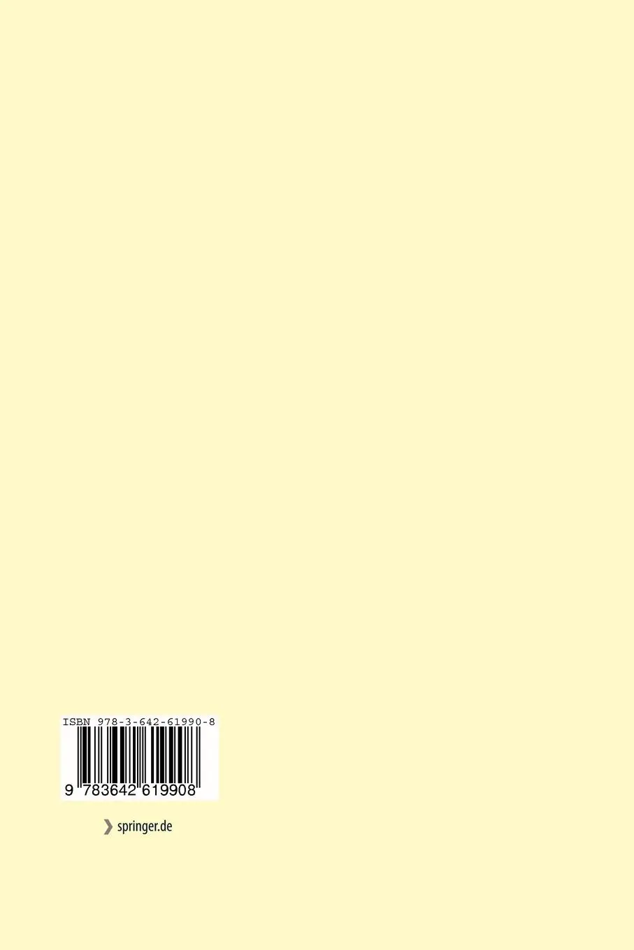Rückseite: 9783642619908 | Grundlagen der Betriebswirtschaftslehre | Die Produktion | Gutenberg