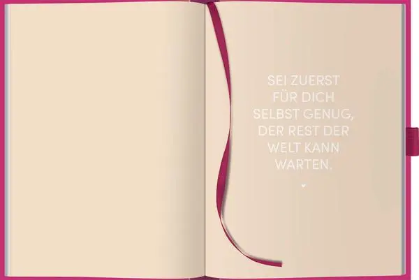 Bild: 9783731889908 | Self-care-Tagebuch Fuchsia | Verlag Korsch | Buch | 200 S. | Deutsch