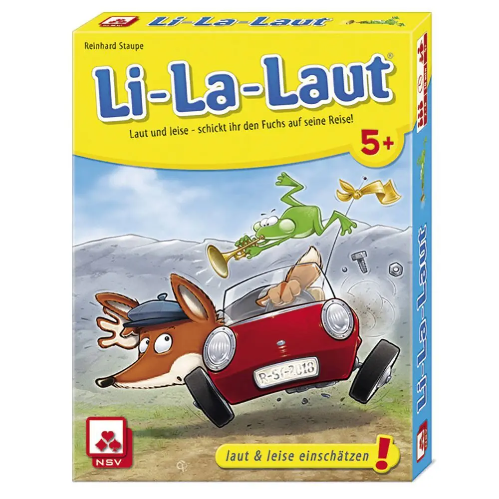 Bild: 4012426800009 | Li-La-Laut | NSV - Nürnberger Spielkarten Verlag | Spiel | Brettspiel