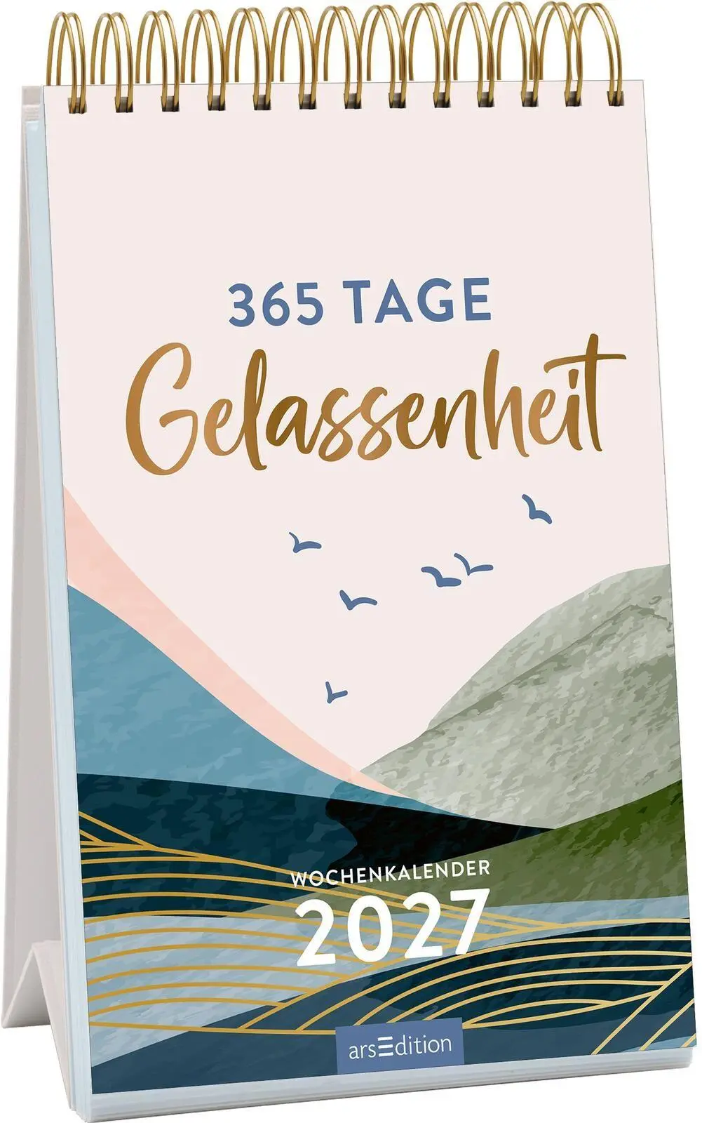 Cover: 4014489140009 | Wochenkalender 365 Tage Gelassenheit 2027 | Kalender | 27 S. | Deutsch