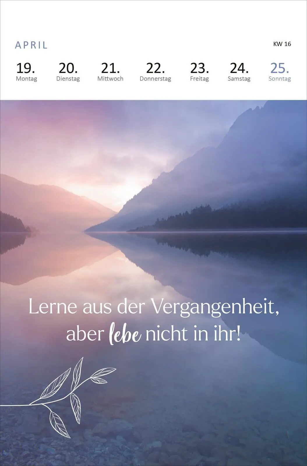 Bild: 4014489140009 | Wochenkalender 365 Tage Gelassenheit 2027 | Kalender | 27 S. | Deutsch