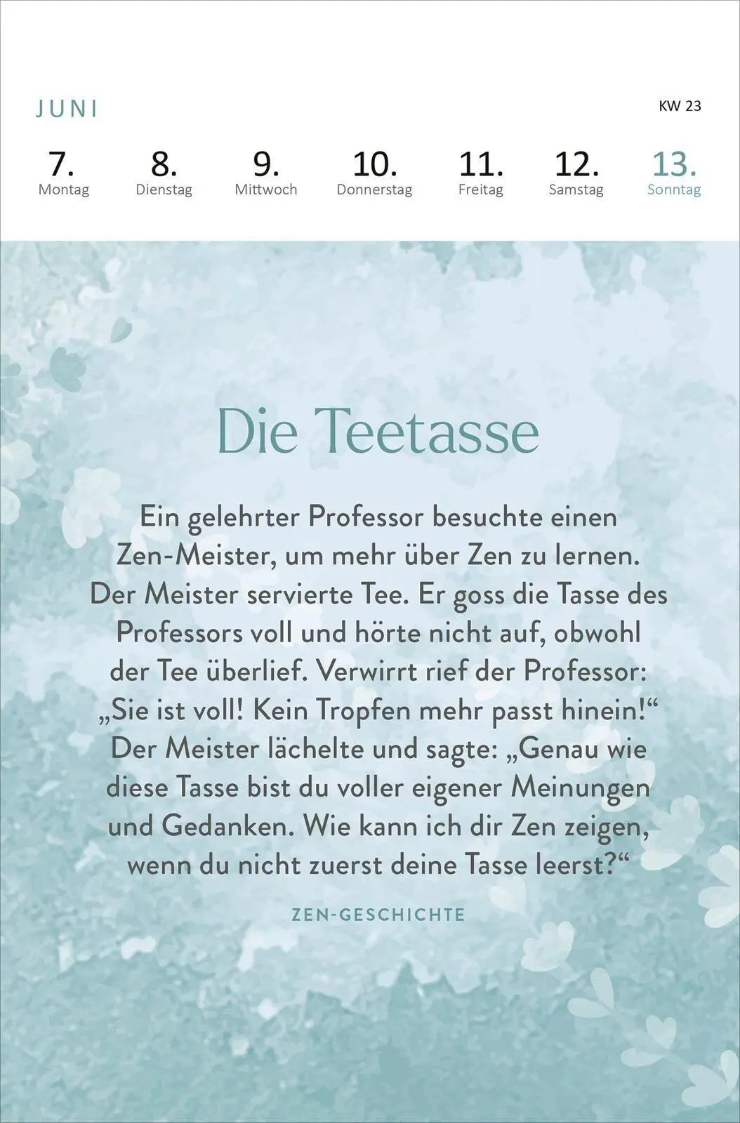 Bild: 4014489140009 | Wochenkalender 365 Tage Gelassenheit 2027 | Kalender | 27 S. | Deutsch