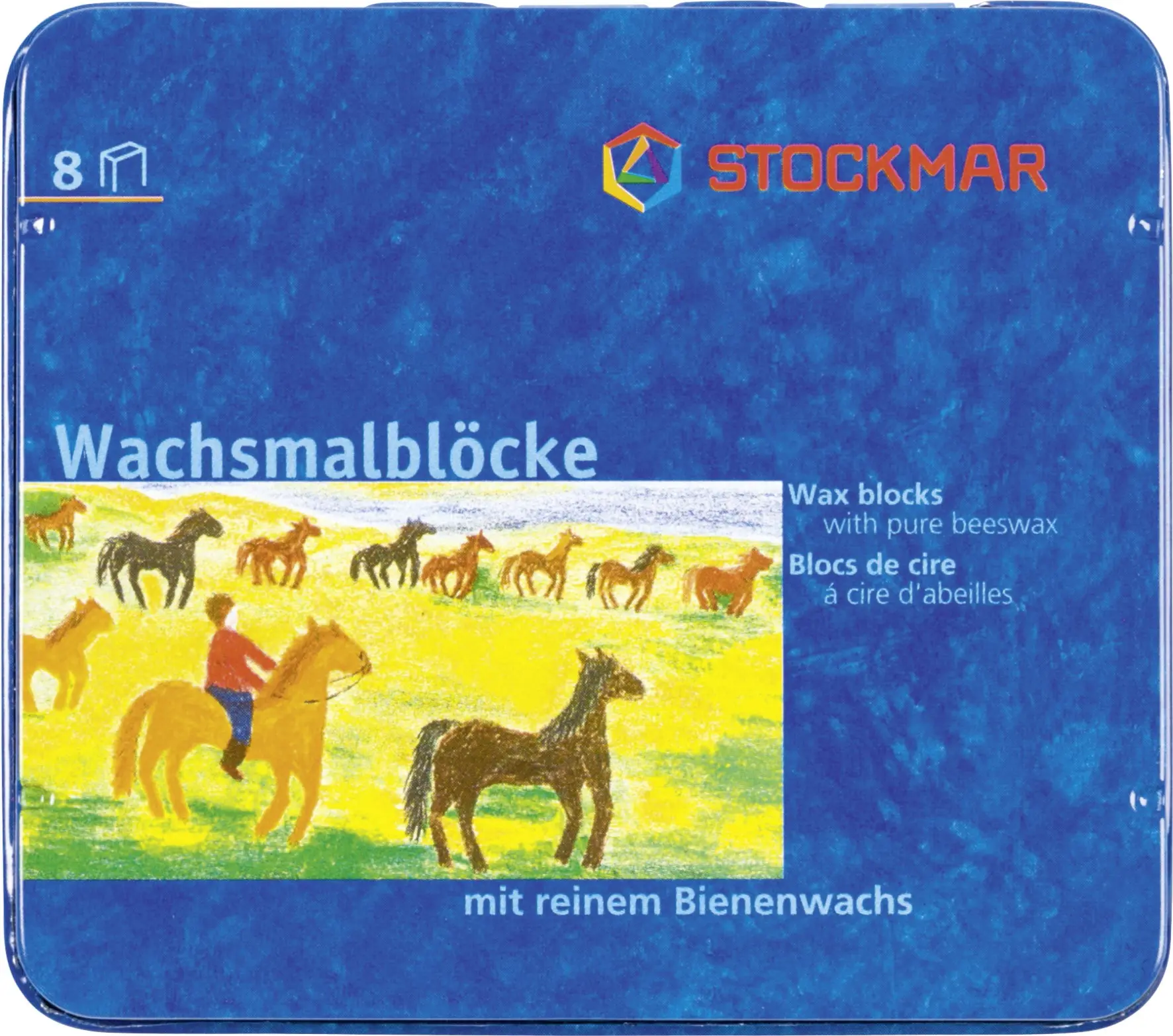 Cover: 4019365340009 | Stockmar Wachsmalblöcke 8er Set | 204884258 | 2025 | Stockmar
