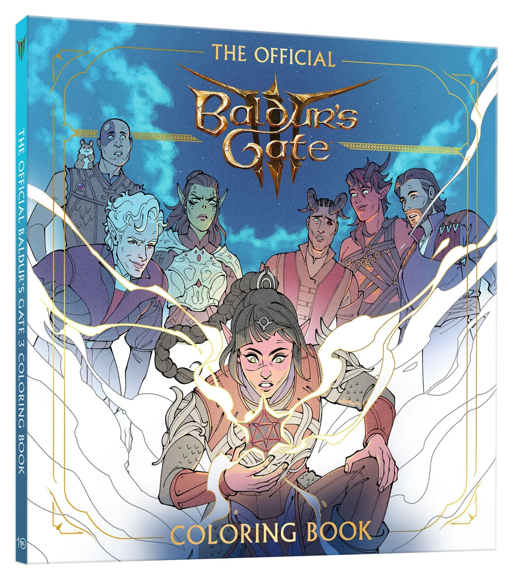 Cover: 9780593840009 | The Official Baldur's Gate 3 Coloring Book | Licensed | Taschenbuch