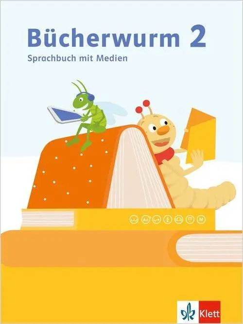 Cover: 9783123110009 | Bücherwurm 2. Sprachbuch mit Medien Klasse 2 | Bundle | 1 Taschenbuch