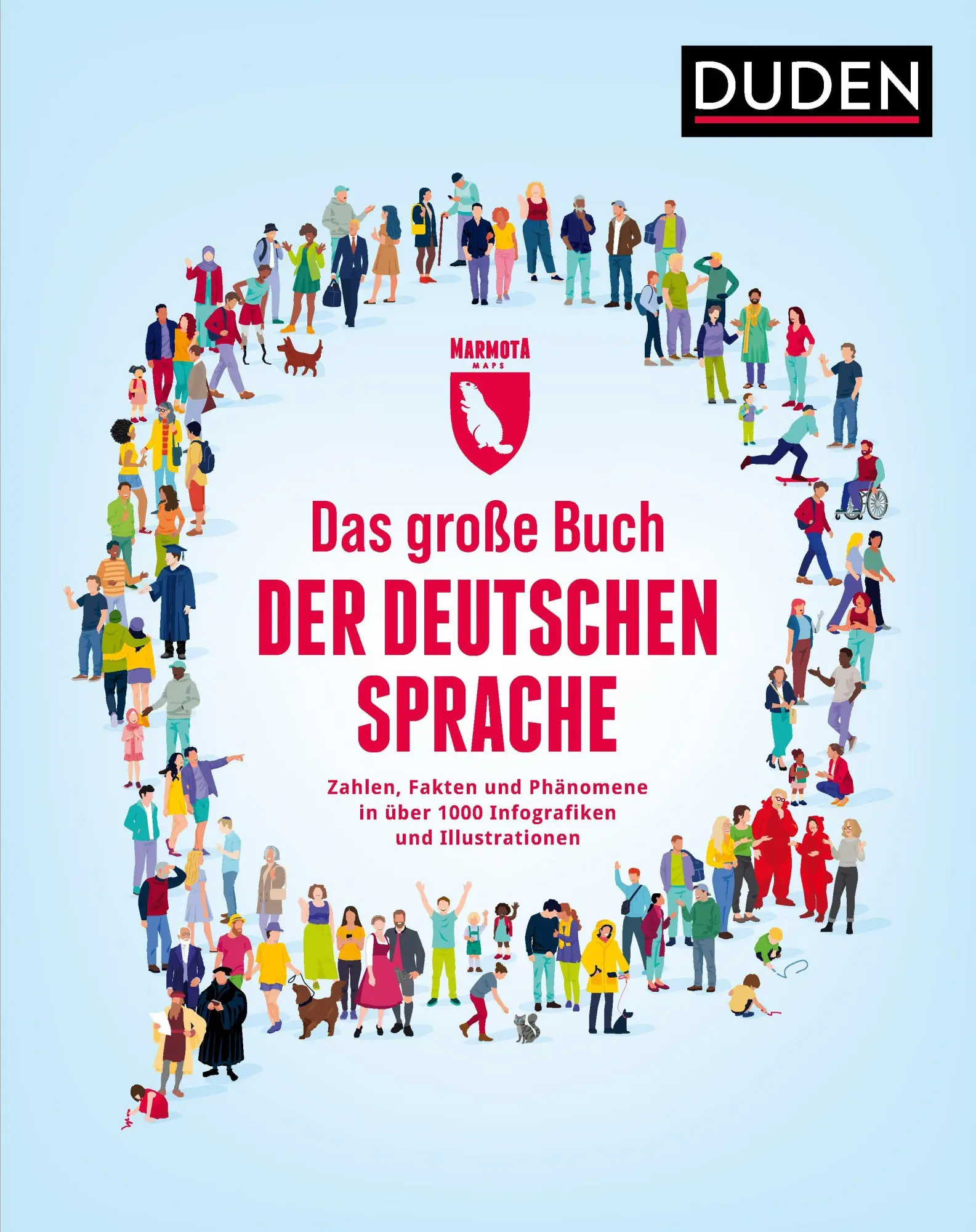 Cover: 9783411750009 | Das große Buch der deutschen Sprache | Andrea Weller-Essers | Buch