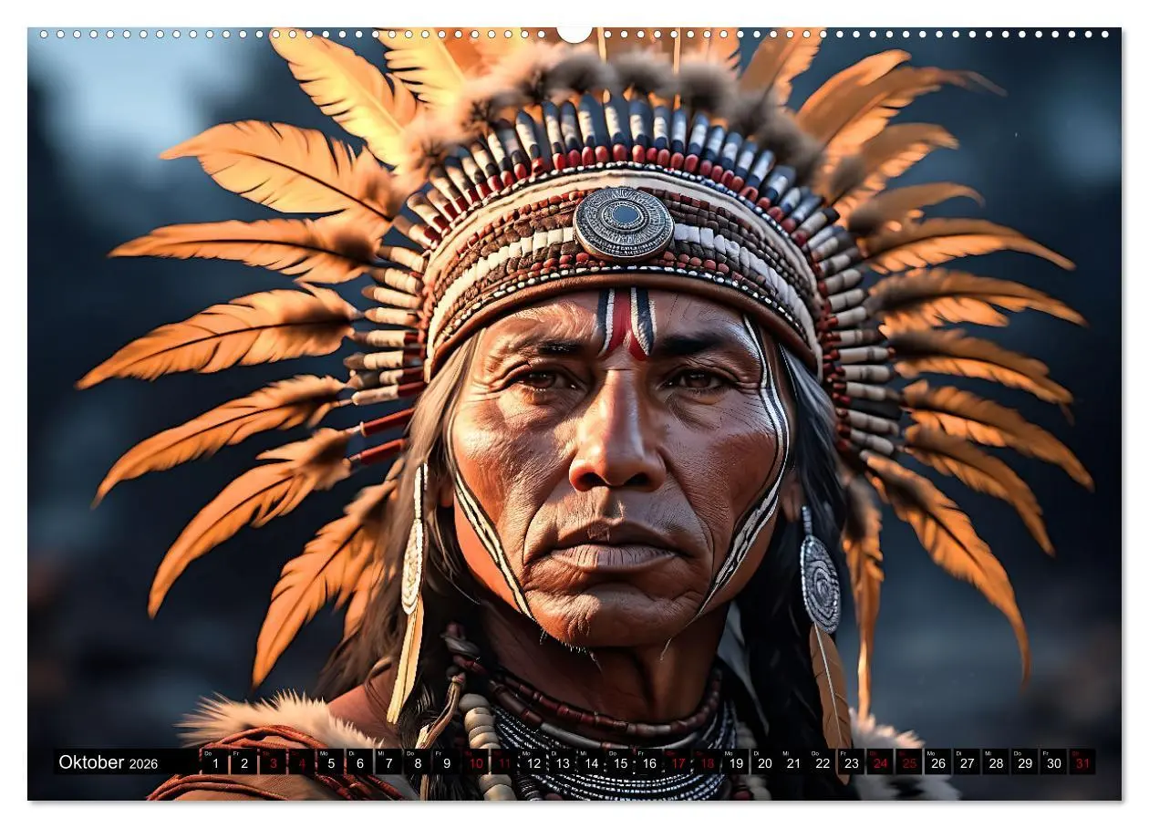 Bild: 9783457390009 | Im weiten Land der Indianer (hochwertiger Premium Wandkalender 2026...
