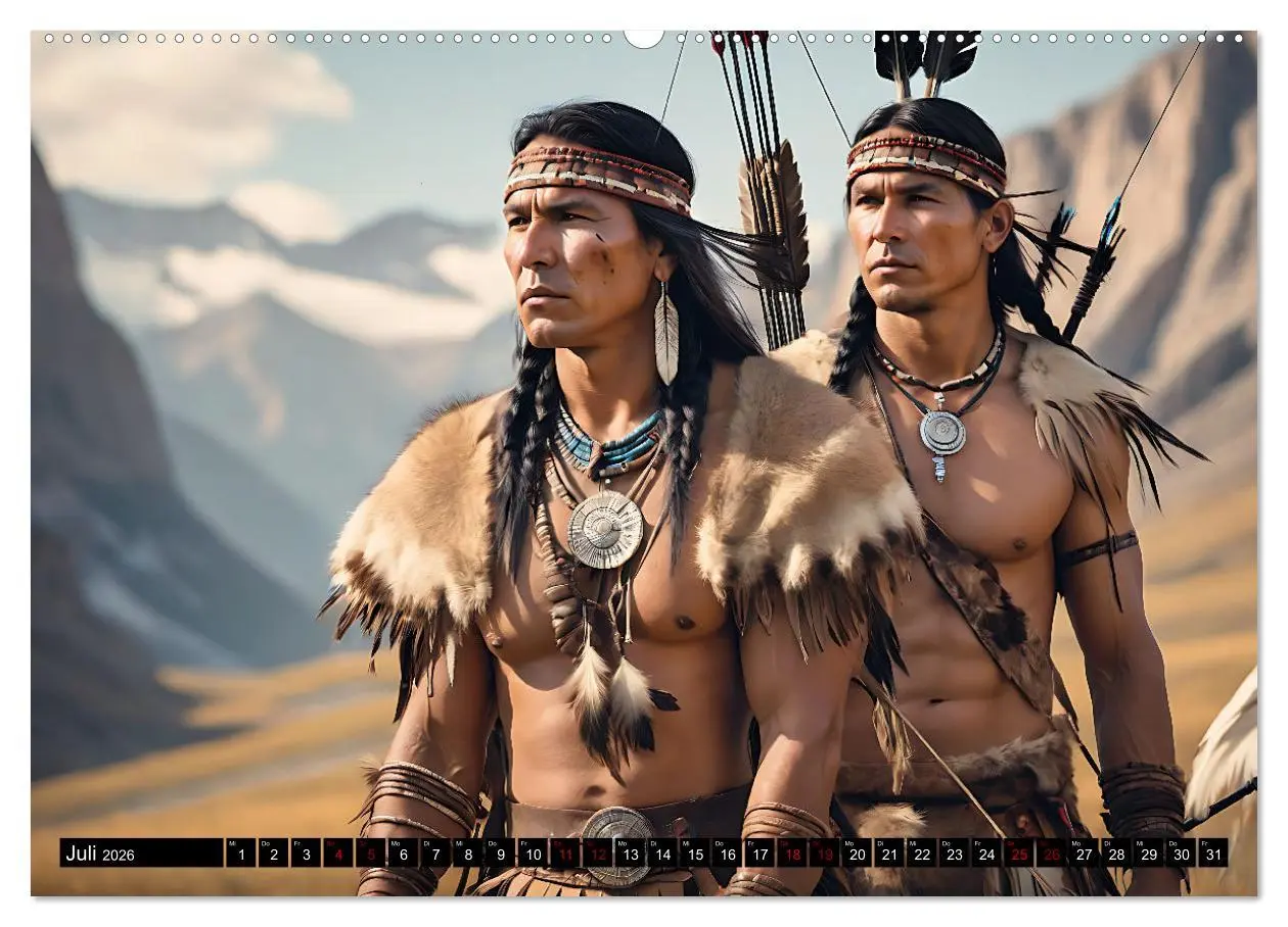 Bild: 9783457390009 | Im weiten Land der Indianer (hochwertiger Premium Wandkalender 2026...