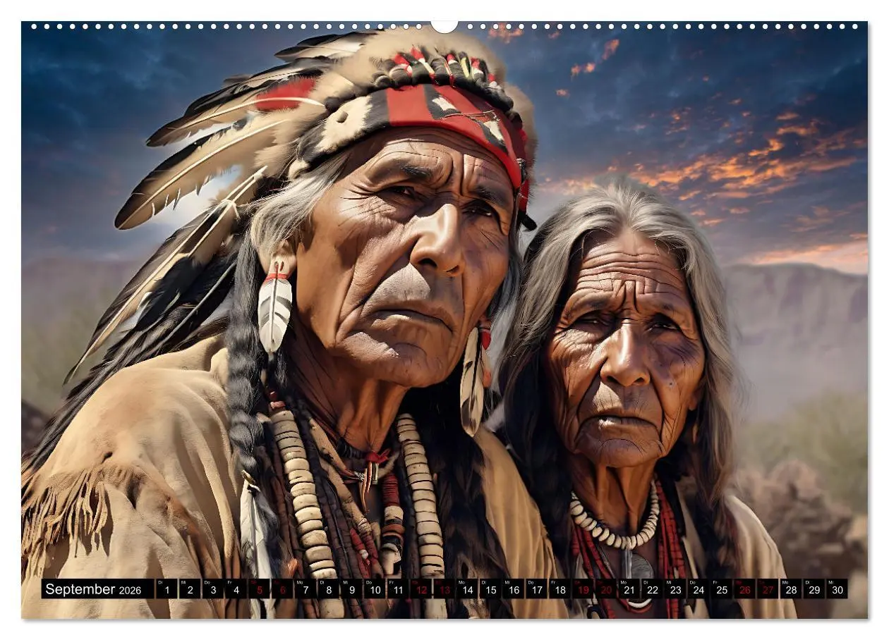 Bild: 9783457390009 | Im weiten Land der Indianer (hochwertiger Premium Wandkalender 2026...