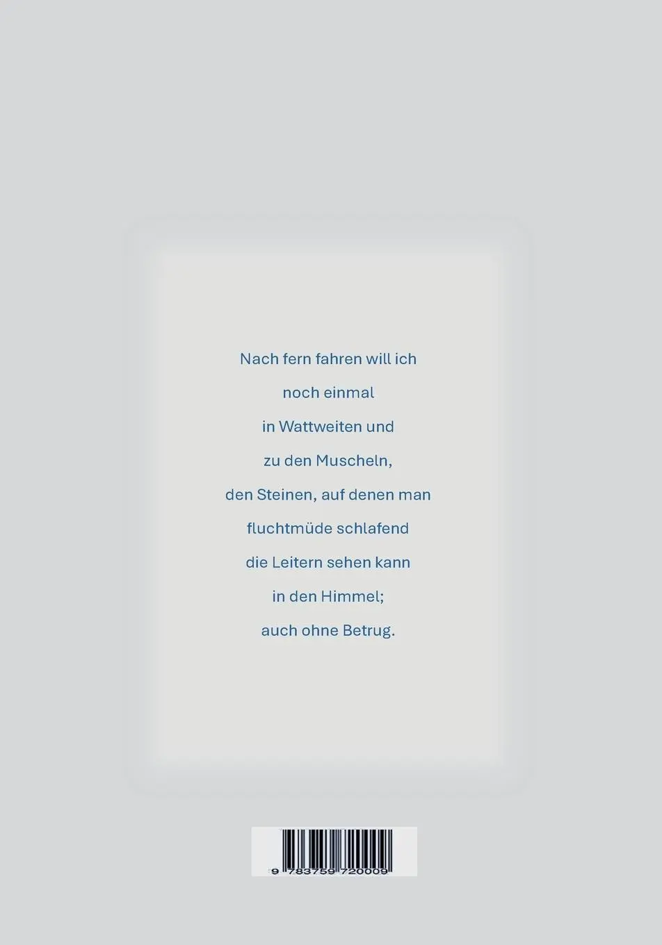 Rückseite: 9783759720009 | Auf Grenzen | Lyrik und Bilder | Kaline von Bose | Taschenbuch | 2024