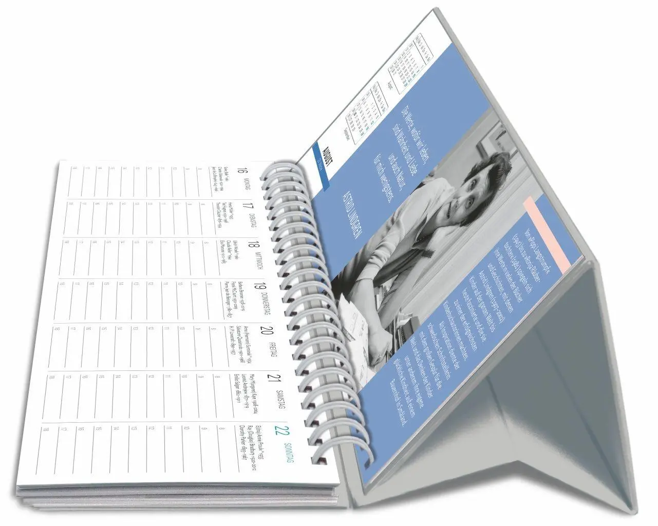 Bild: 9783840040009 | Der literarische Premium-Tischplaner 2027 - Wochenkalender mit...