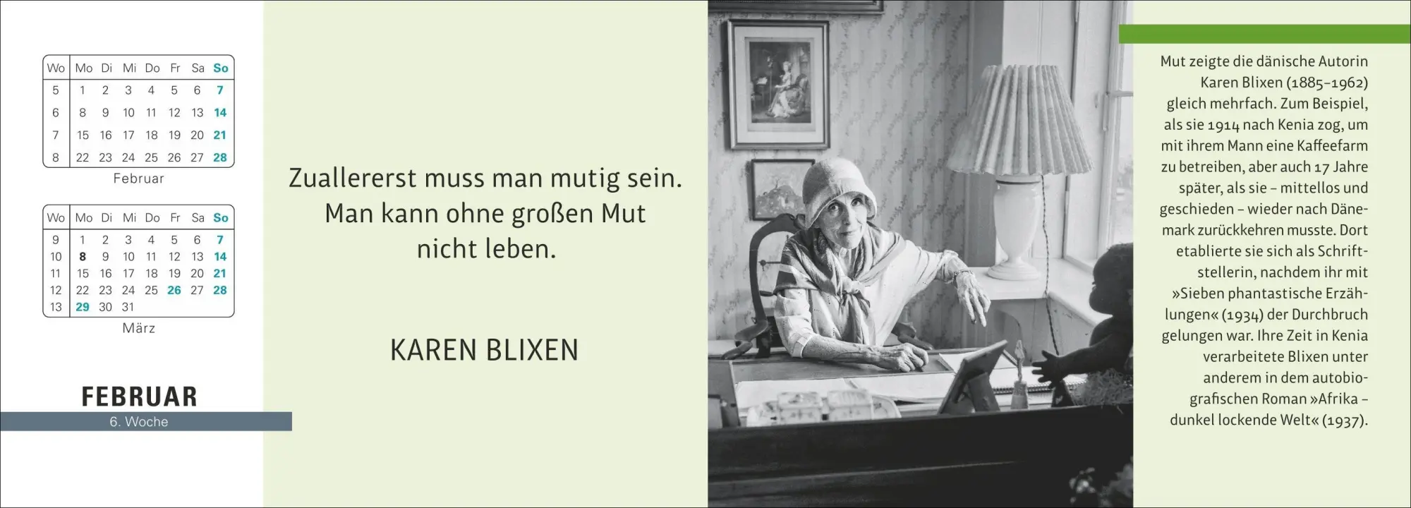 Bild: 9783840040009 | Der literarische Premium-Tischplaner 2027 - Wochenkalender mit...