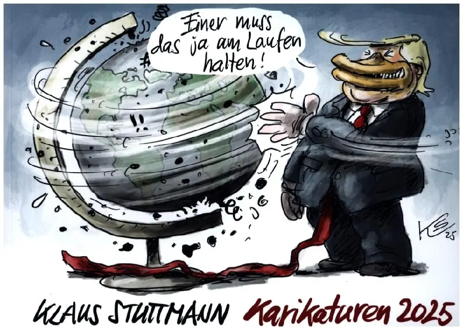 Cover: 9783911870009 | Stuttmann Karikaturen 2025 | Klaus Stuttmann | Taschenbuch | Geklebt