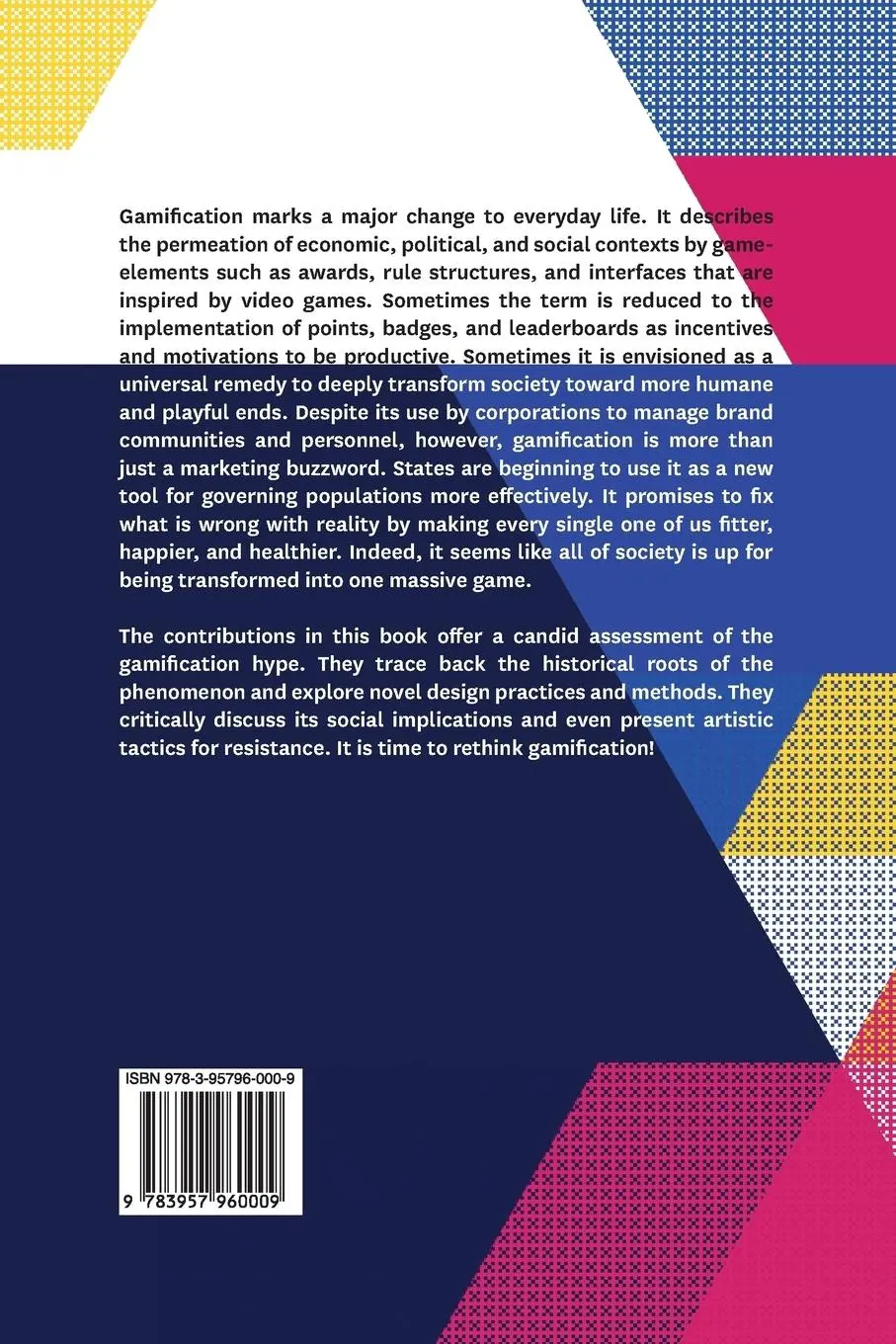 Rückseite: 9783957960009 | Rethinking Gamification | Mathias Fuchs (u. a.) | Taschenbuch | 2014