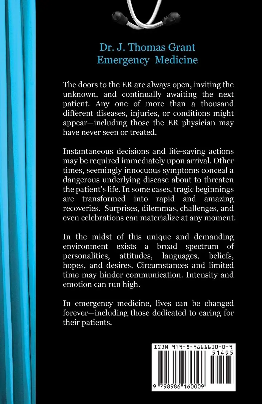 Rückseite: 9798986160009 | The Next Patient | The Incredible World of Emergency Medicine | Grant