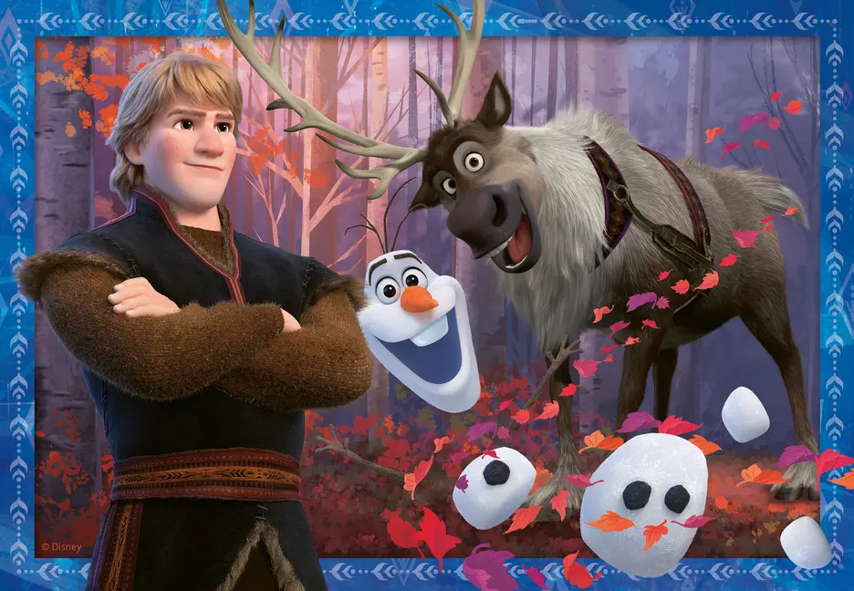 Bild: 4005556050109 | Kinderpuzzle 2x24 Teile - Disney Die Eiskönigin 2 - Frostige Abenteuer