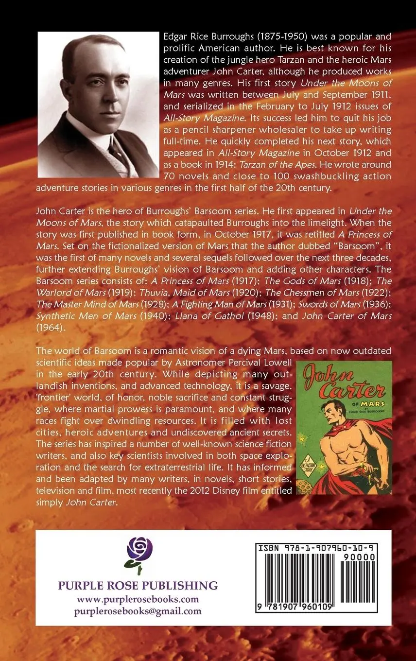Rückseite: 9781907960109 | John Carter of Mars | Edgar Rice Burroughs | Buch | Englisch | 2014