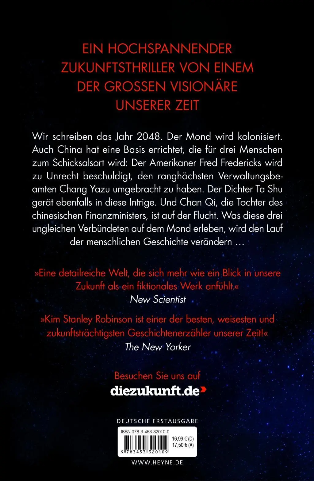 Bild: 9783453320109 | Roter Mond | Roman | Kim Stanley Robinson | Taschenbuch | 624 S.