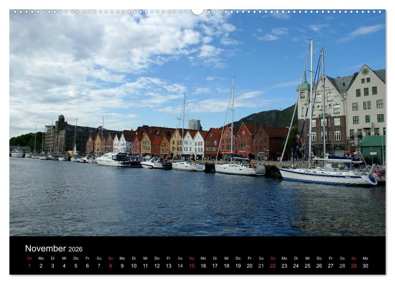 Bild: 9783516160109 | Norwegen 2026 (Wandkalender 2026 DIN A2 quer), CALVENDO Monatskalender
