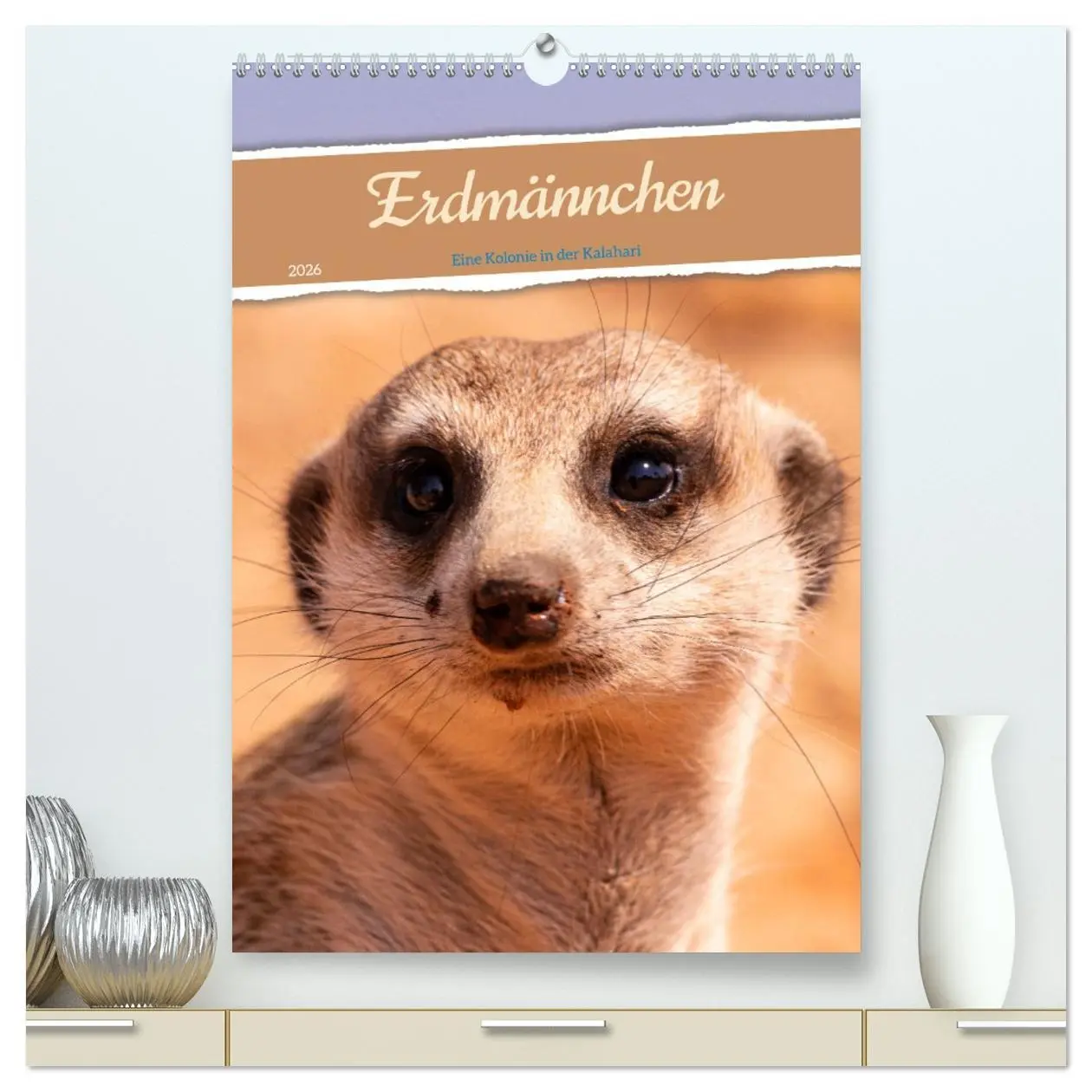 Cover: 9783516300109 | Erdmännchen - Eine Kolonie in der Kalahari (hochwertiger Premium...