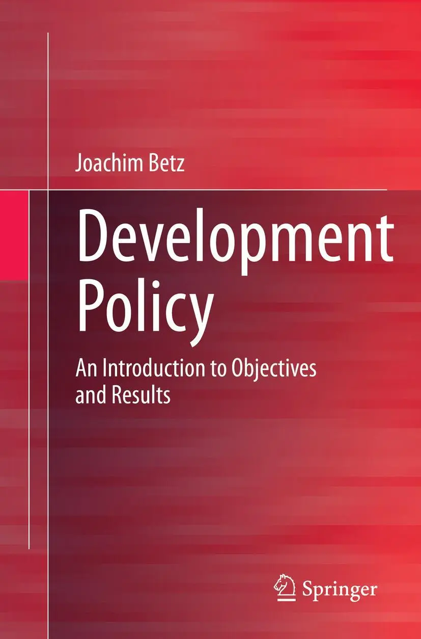 Cover: 9783658350109 | Development Policy | An Introduction to Objectives and Results | Betz
