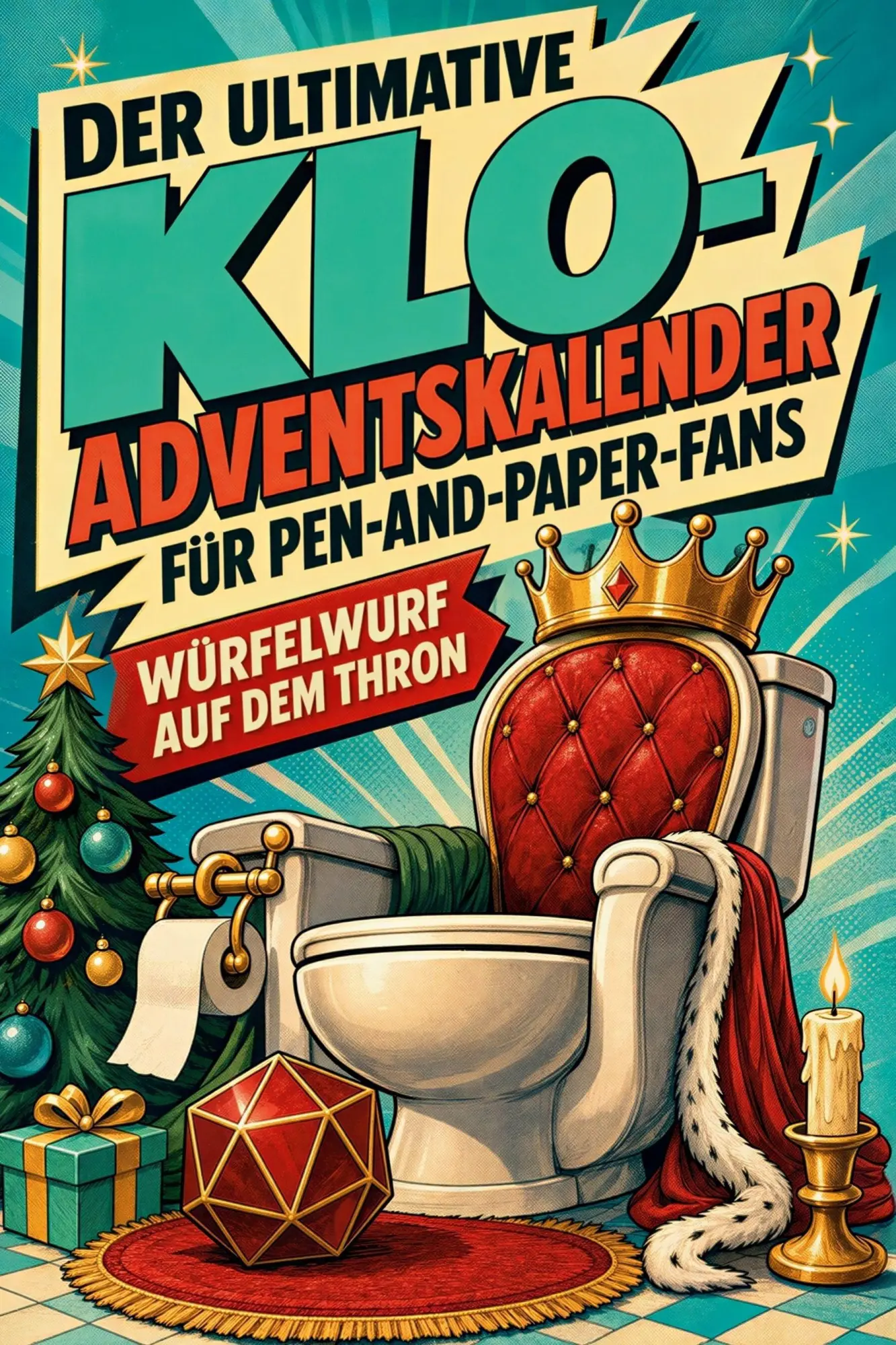 Cover: 9783696110109 | Der ultimative Klo-Adventskalender für Pen-and-Paper-Fans | Fischer