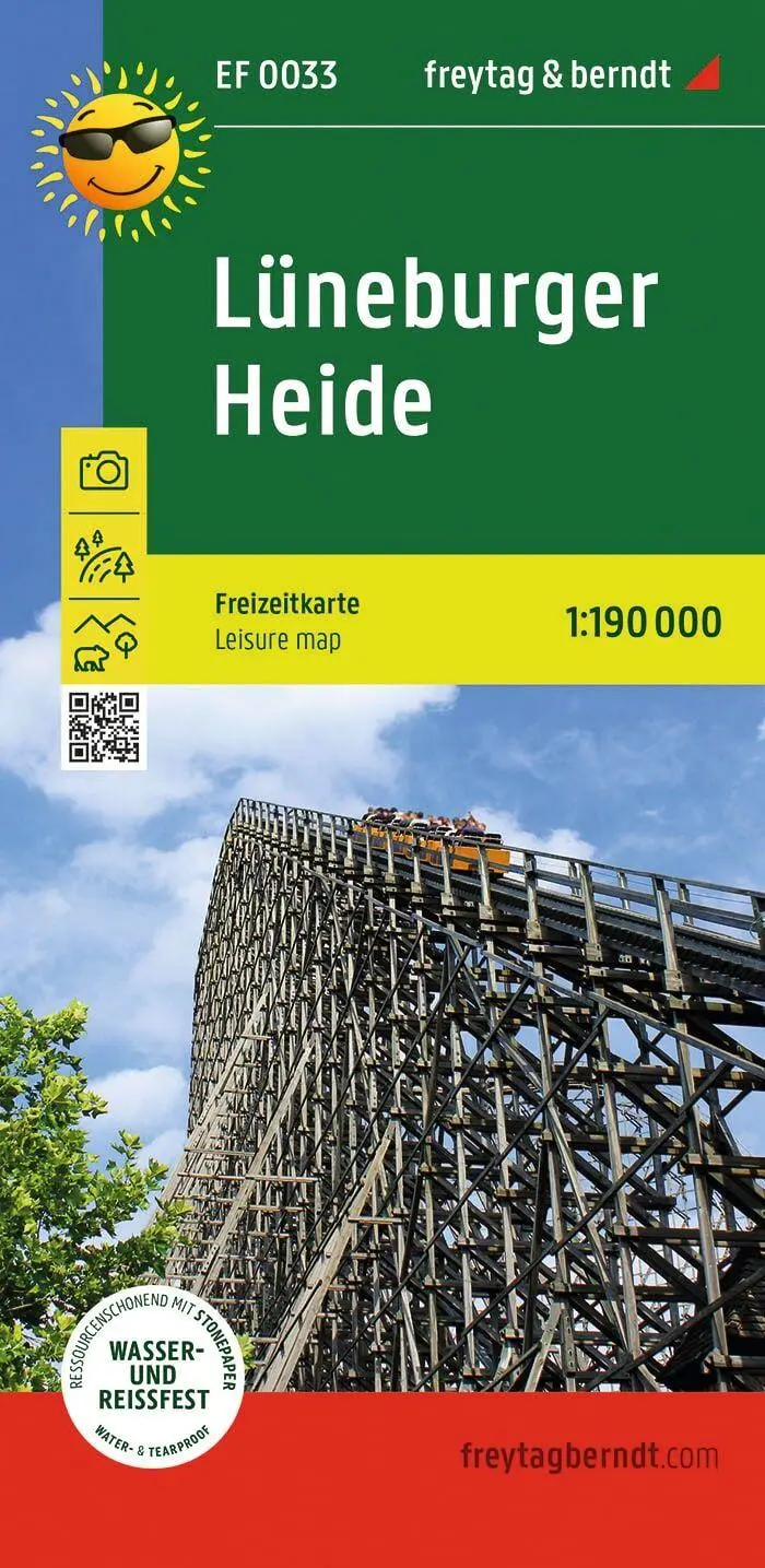 Cover: 9783707920109 | freytag &amp; berndt Freizeitkarte Lüneburger Heide 1:190.000 | Berndt