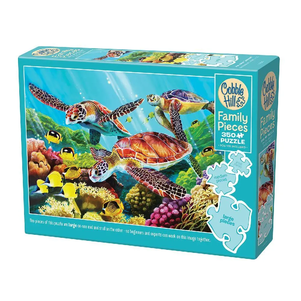 Cover: 625012470209 | Cobble Hill Molokini Strömung 350 Teile | Spiel | In Spielebox | 2024