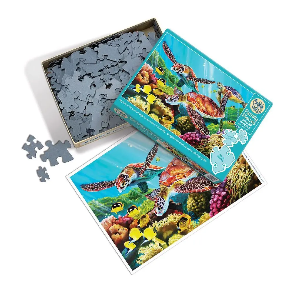 Bild: 625012470209 | Cobble Hill Molokini Strömung 350 Teile | Spiel | In Spielebox | 2024