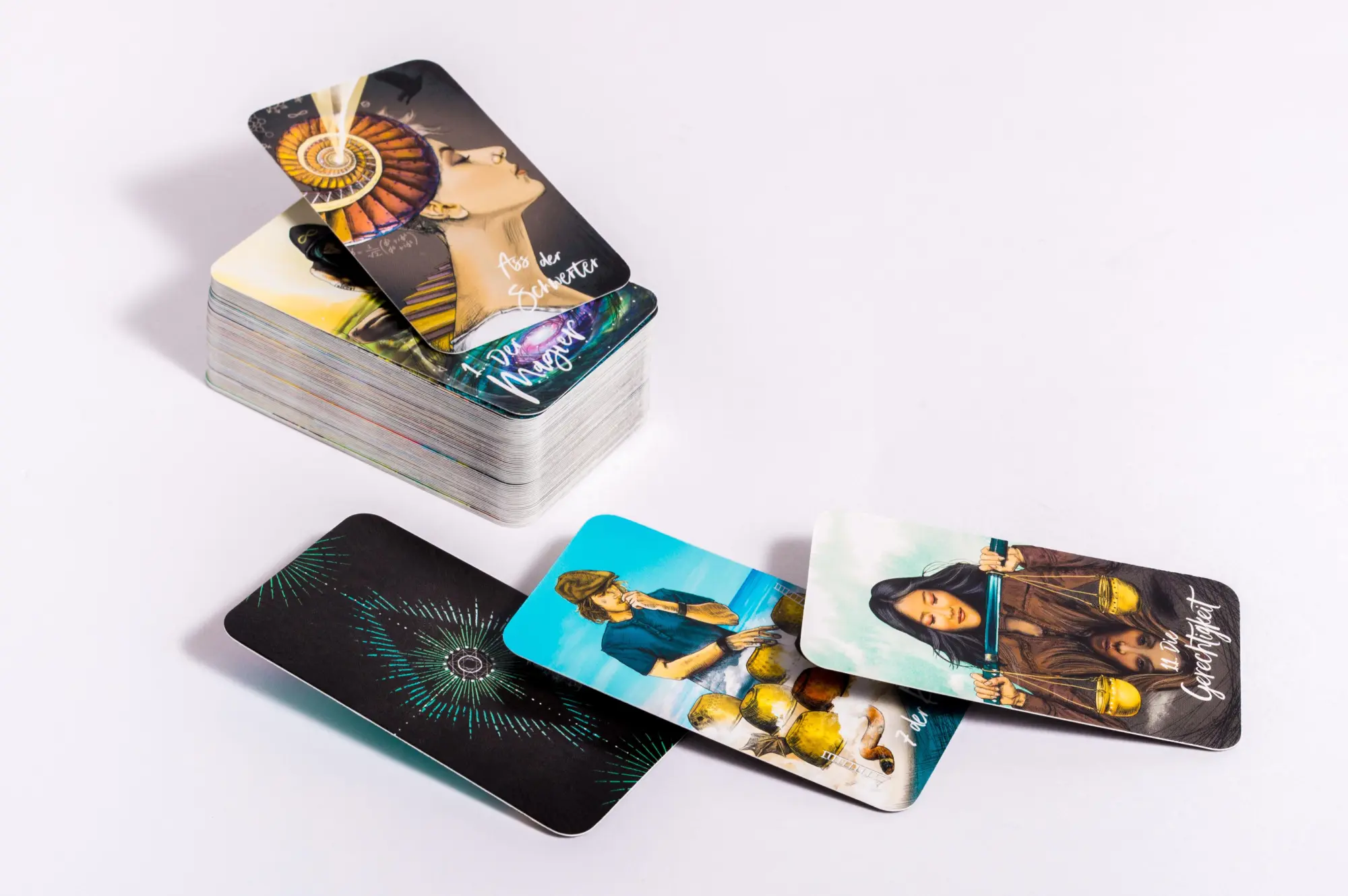 Bild: 4250939900209 | Licht und Schatten Taschen-Tarot | 78 Karten mit Begleitbuch | Box