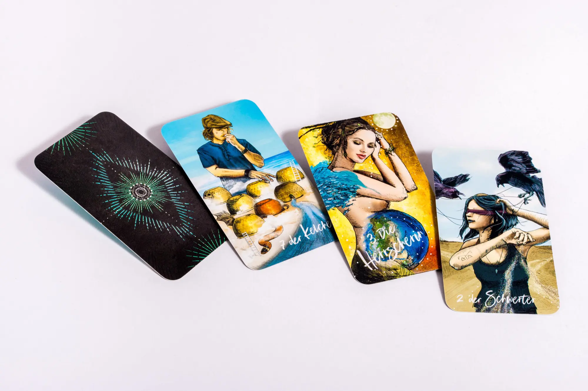 Bild: 4250939900209 | Licht und Schatten Taschen-Tarot | 78 Karten mit Begleitbuch | Box