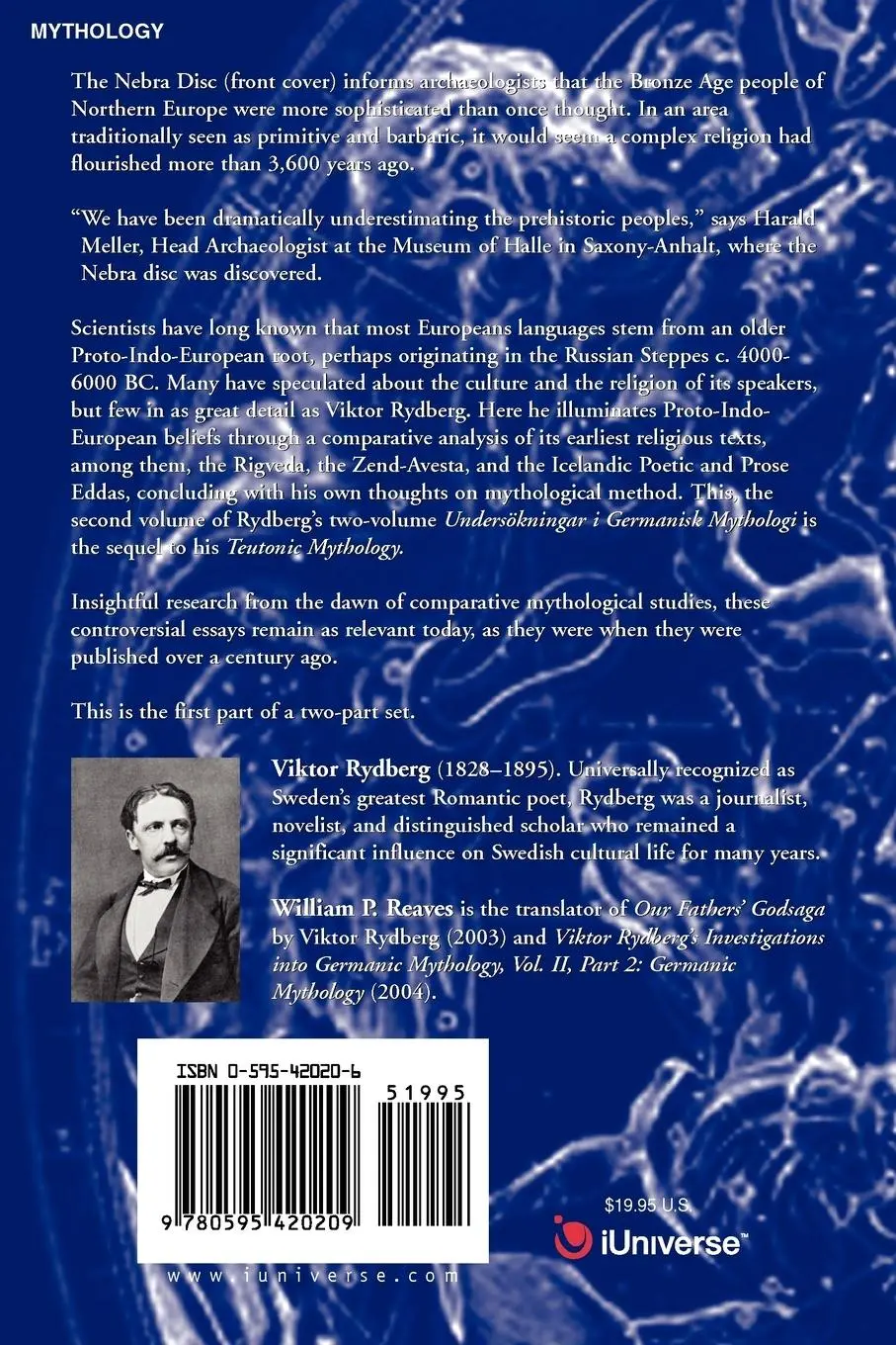 Rückseite: 9780595420209 | Viktor Rydberg's Investigations into Germanic Mythology, Volume II,...