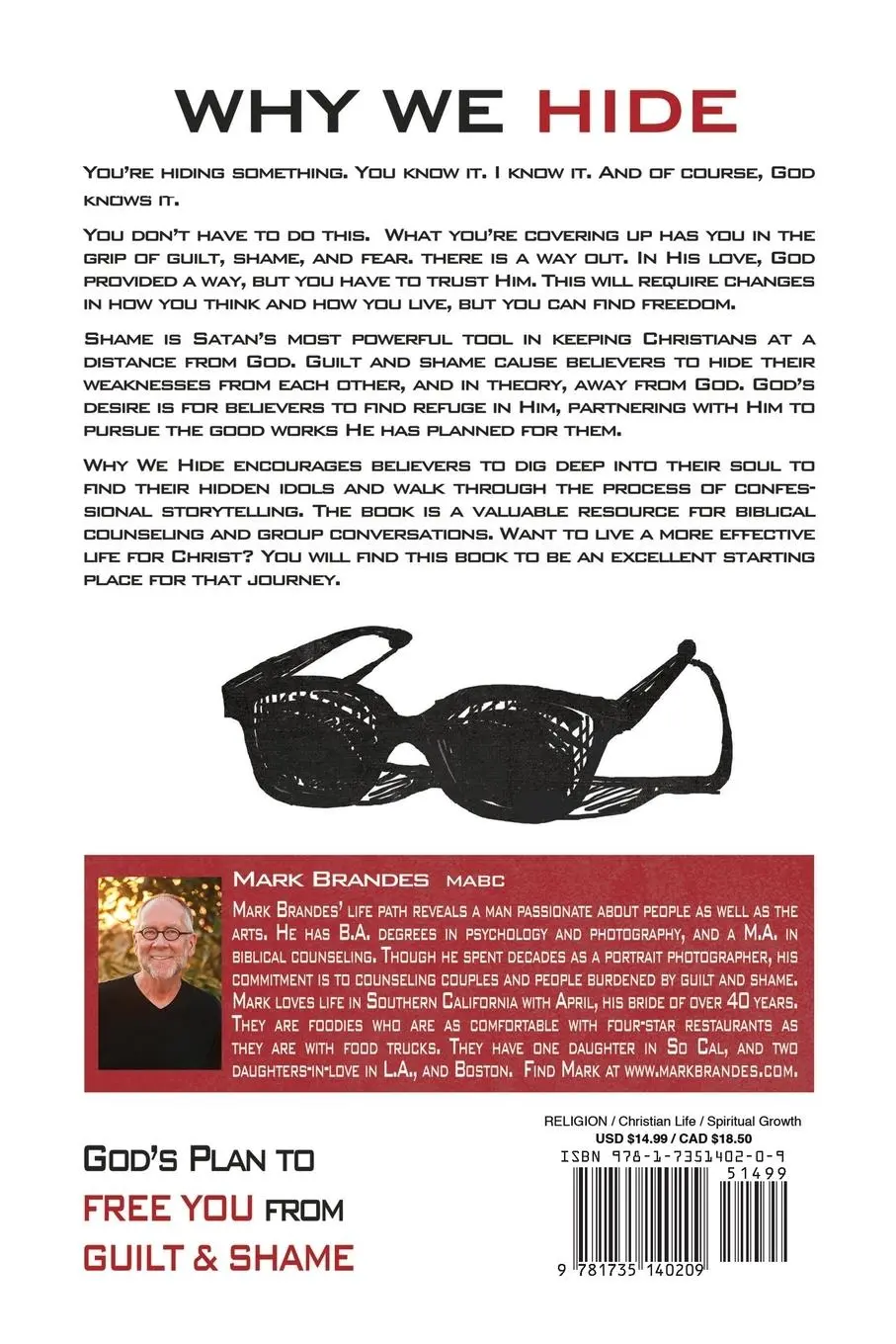Rückseite: 9781735140209 | Why We Hide | Mark Brandes | Taschenbuch | Englisch | 2020