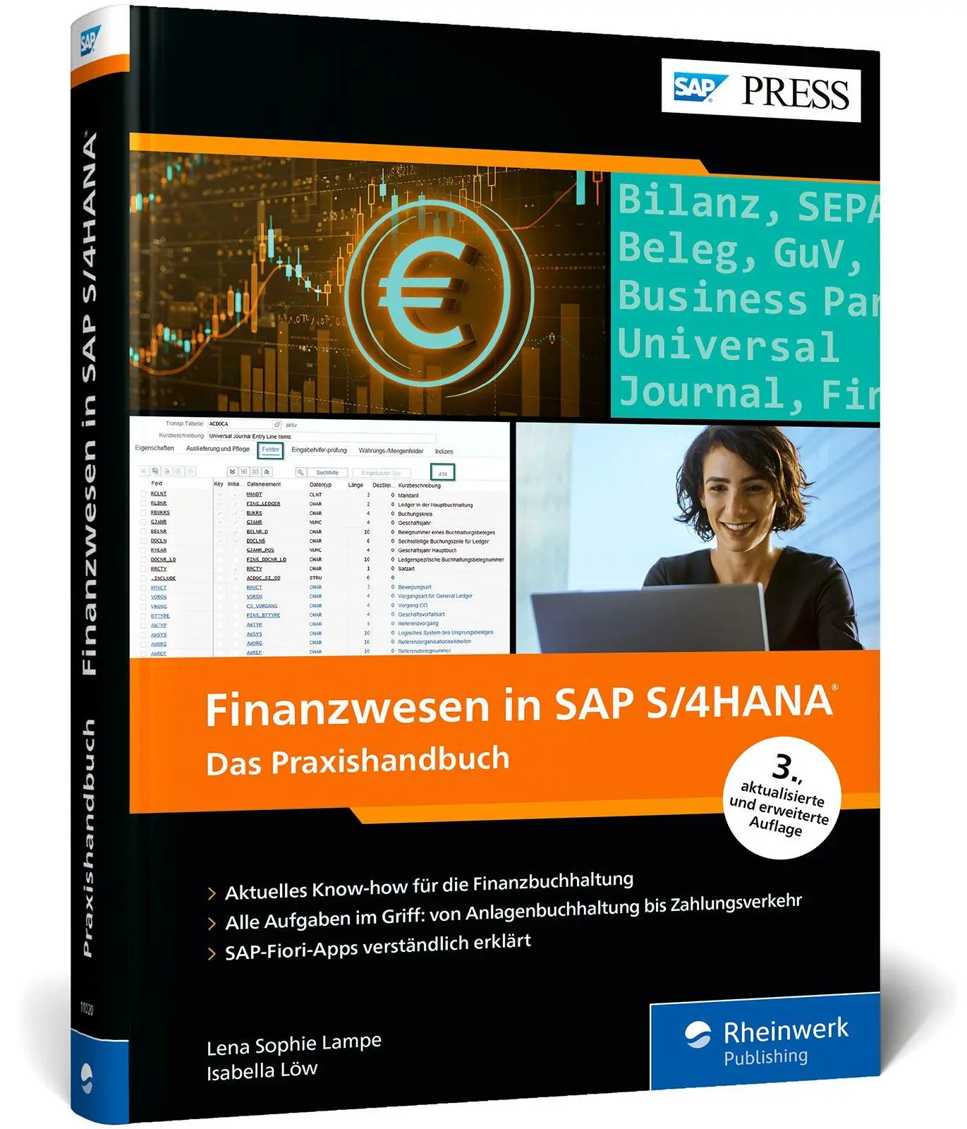 Cover: 9783367110209 | Finanzwesen in SAP S/4HANA | Das Praxishandbuch | Lampe (u. a.) | Buch