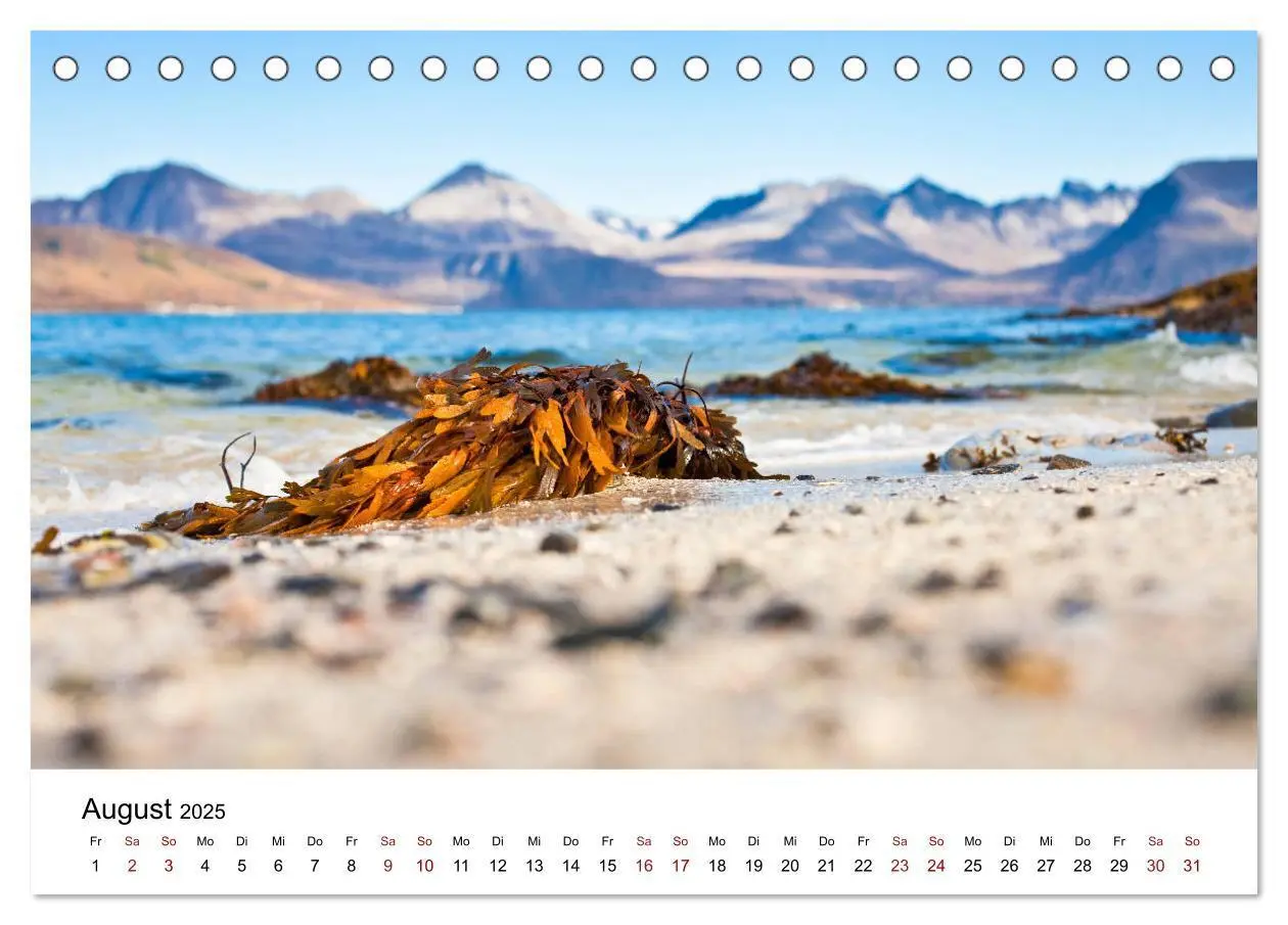 Bild: 9783435420209 | Skandinavien - Hoch im Norden (Tischkalender 2025 DIN A5 quer),...