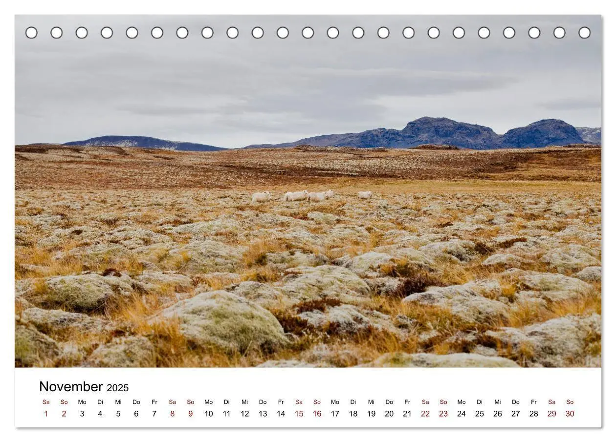 Bild: 9783435420209 | Skandinavien - Hoch im Norden (Tischkalender 2025 DIN A5 quer),...