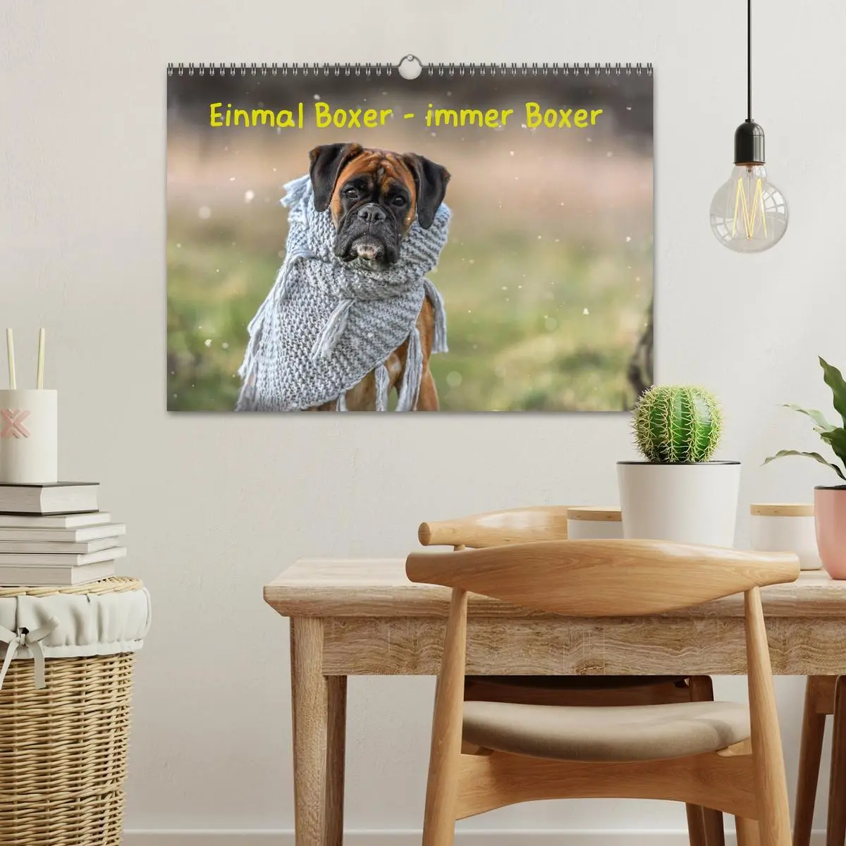 Bild: 9783457750209 | Einmal Boxer - immer Boxer (Wandkalender 2026 DIN A3 quer),...