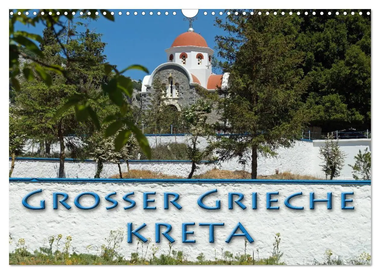 Cover: 9783516220209 | Großer Grieche Kreta (Wandkalender 2026 DIN A3 quer), CALVENDO...