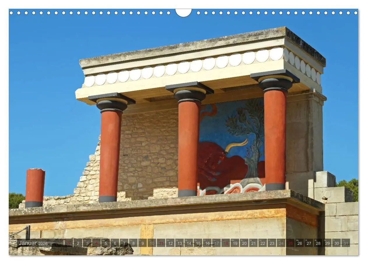 Bild: 9783516220209 | Großer Grieche Kreta (Wandkalender 2026 DIN A3 quer), CALVENDO...