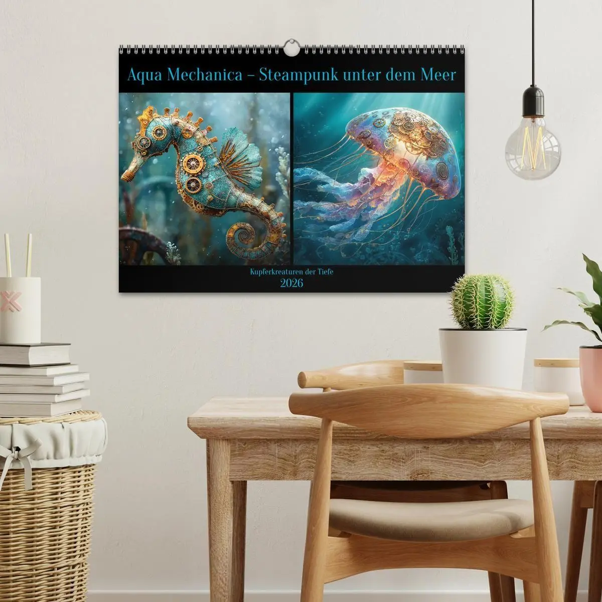 Bild: 9783516600209 | Aqua Mechanica - Steampunk unter dem Meer (Wandkalender 2026 DIN A3...