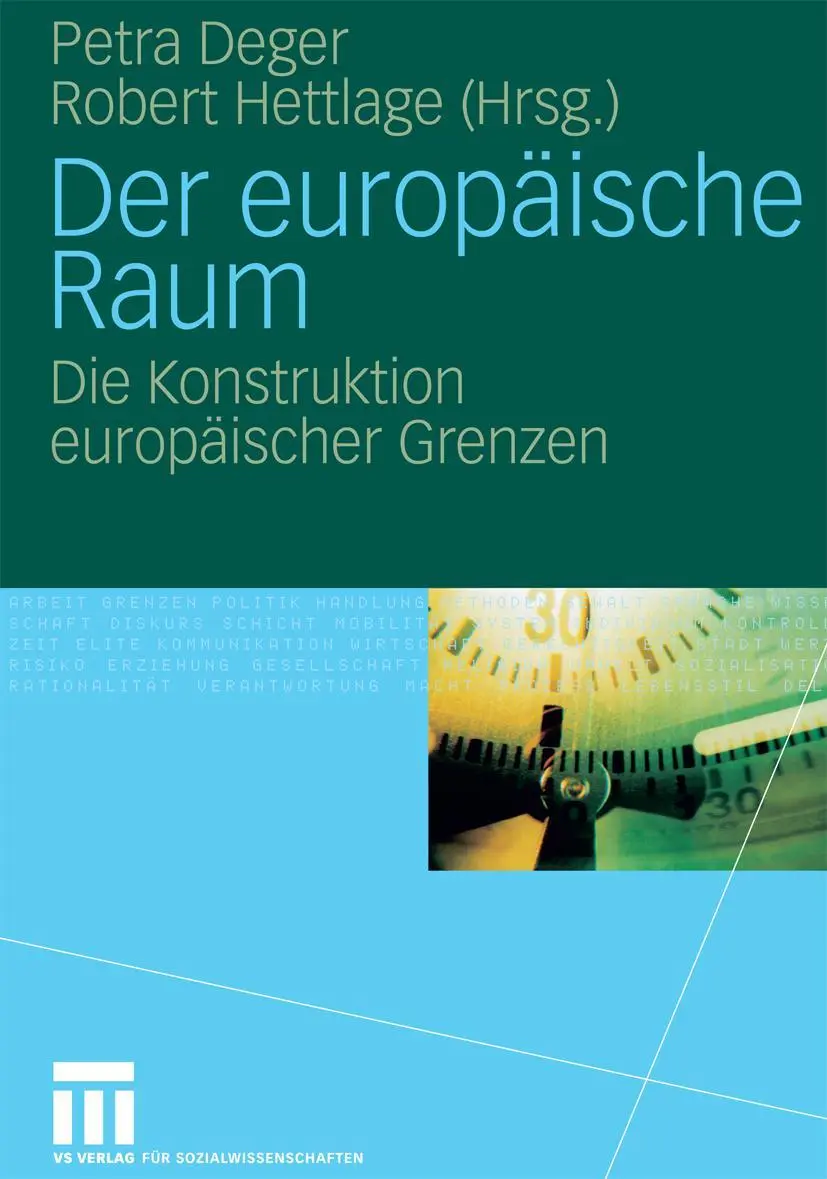 Cover: 9783531140209 | Der europäische Raum | Die Konstruktion europäischer Grenzen | Buch
