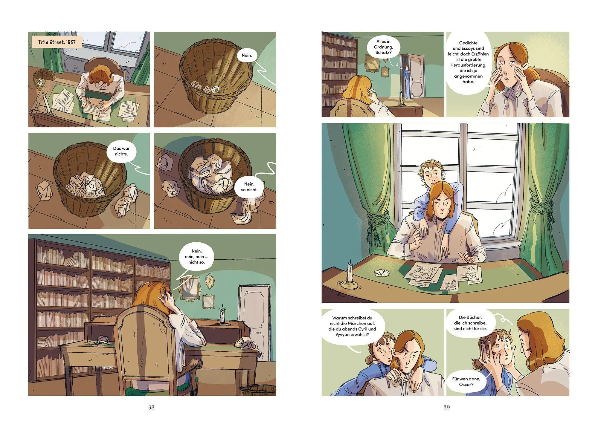 Bild: 9783989620209 | Oscar Wilde - die Comic-Biografie | Tommaso Vitiello | Buch | 128 S.