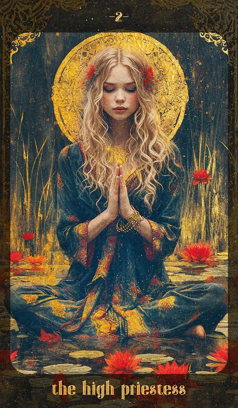 Bild: 4250375110309 | Amber Moon Tarot - 78 tarot cards and 80-page booklet (English) | Box