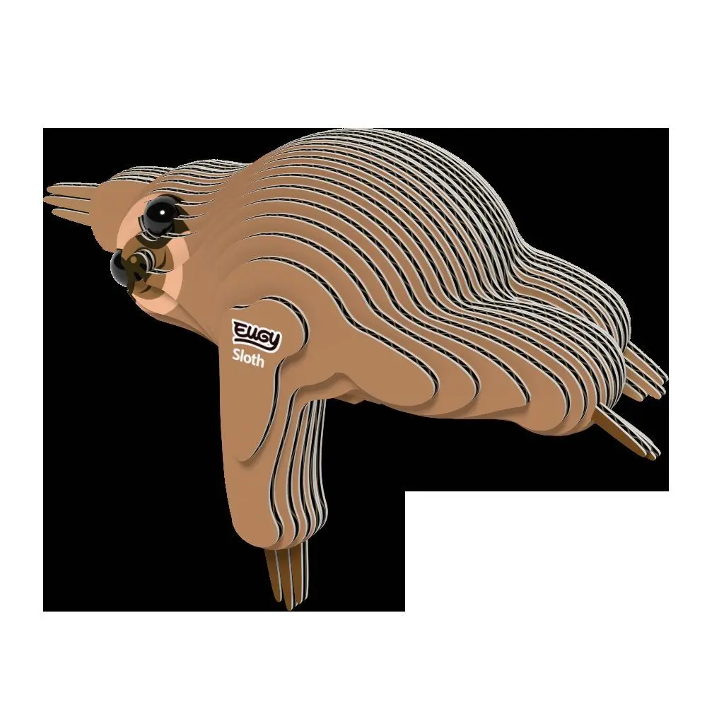 Bild: 9421035150309 | EUGY - 3D Bastelset Faultier | Kit (Bastelset) | In Karton | 650032