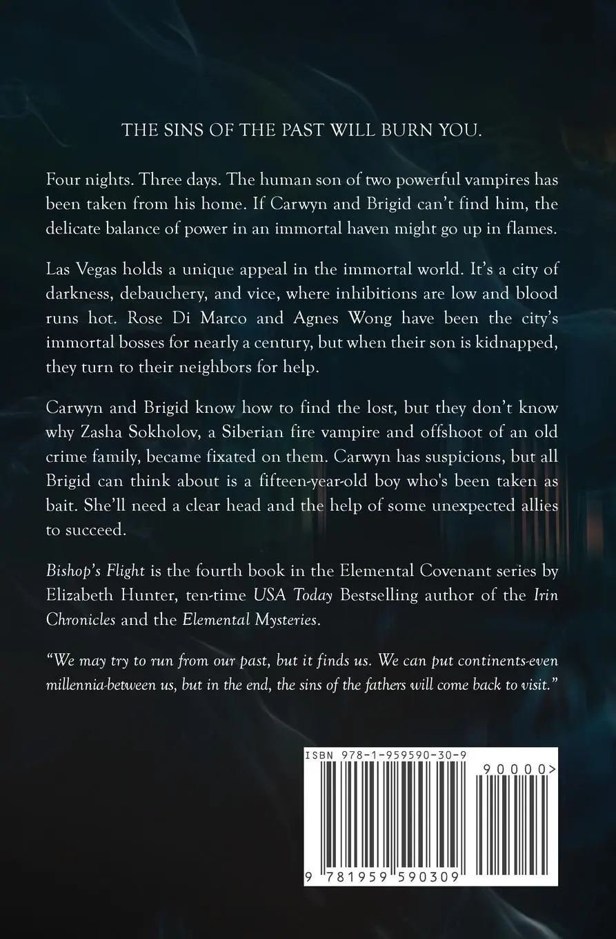 Rückseite: 9781959590309 | Bishop's Flight | Elizabeth Hunter | Taschenbuch | Englisch | 2023