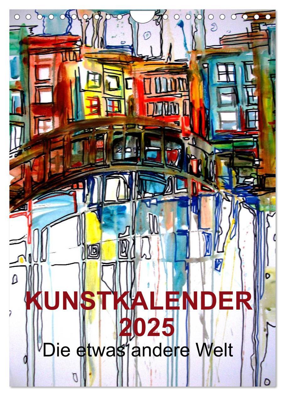 Cover: 9783457050309 | Kunstkalender 2025 "Die etwas andere Welt" (Wandkalender 2025 DIN...