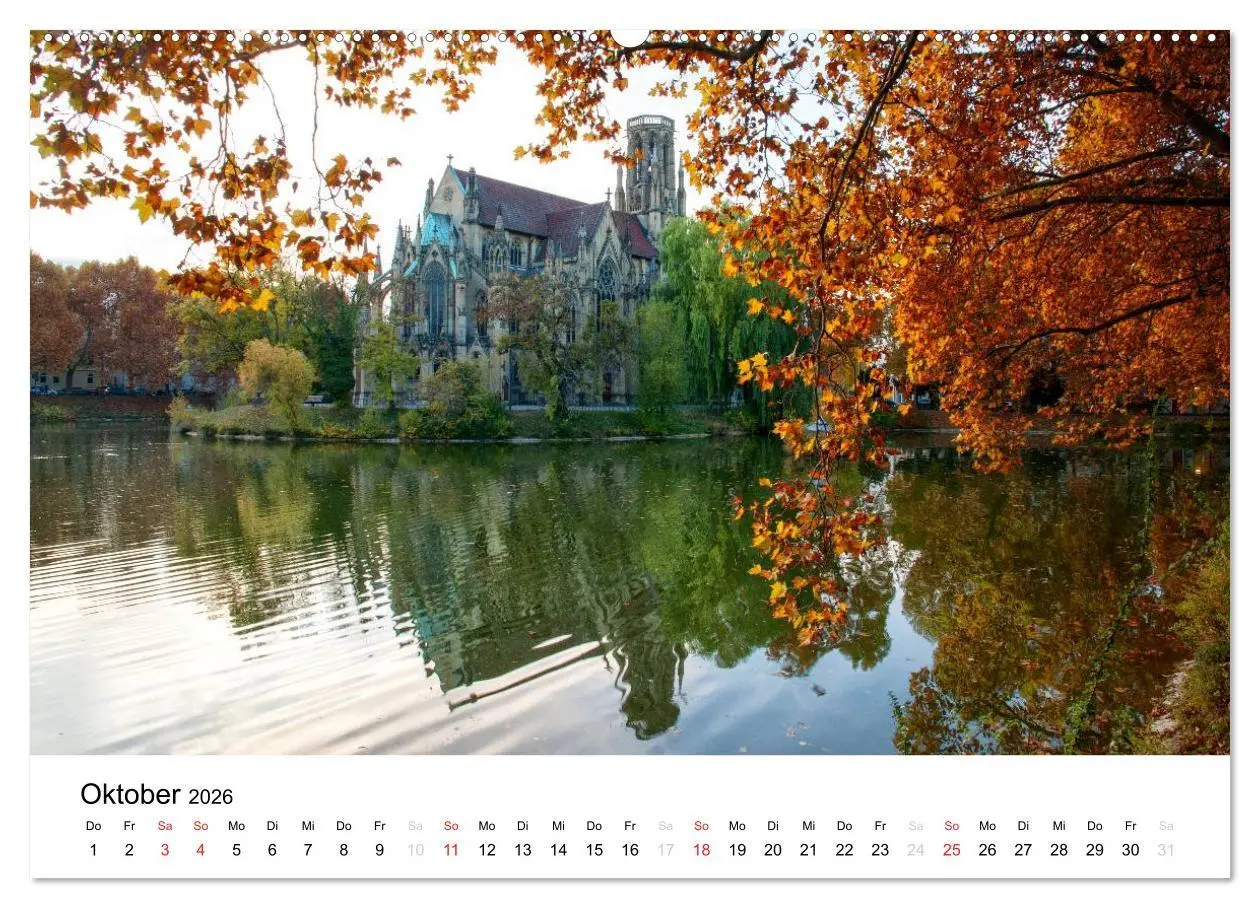 Bild: 9783457980309 | stadtansichten stuttgart (hochwertiger Premium Wandkalender 2026...