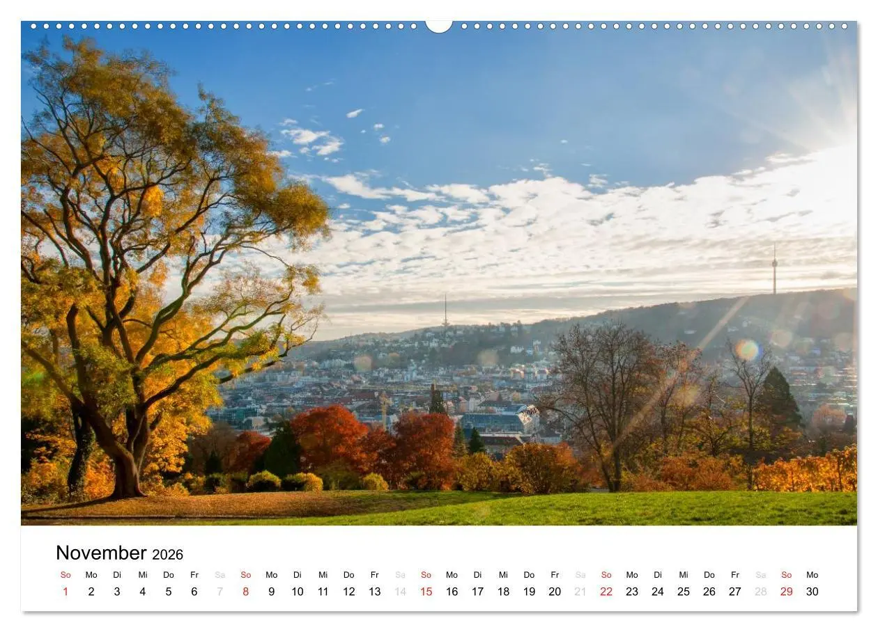 Bild: 9783457980309 | stadtansichten stuttgart (hochwertiger Premium Wandkalender 2026...