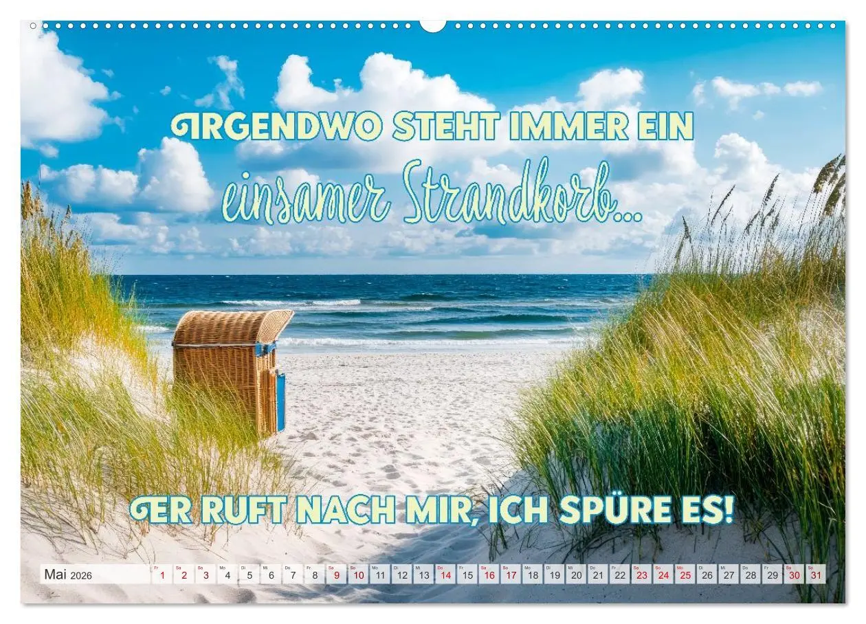 Bild: 9783516210309 | KÜSTENZAUBER Sehnsucht nach Meer (Wandkalender 2026 DIN A2 quer),...